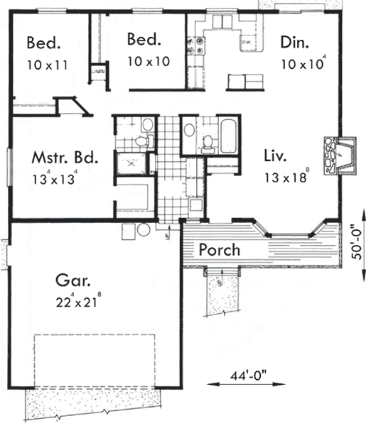 32 Small Floor Plans With Garage Popular – New Home Floor Plans