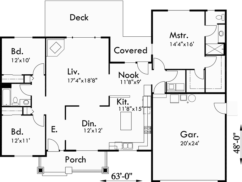 29 House Plan Master Bedroom Main Floor Amazing Inspiration 