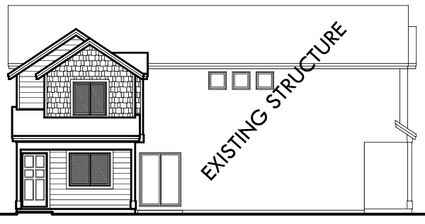10137 Duplex house plans, ADU house plans, Accessory Dwelling Unit plans, 800 sq. ft house plans, 10137