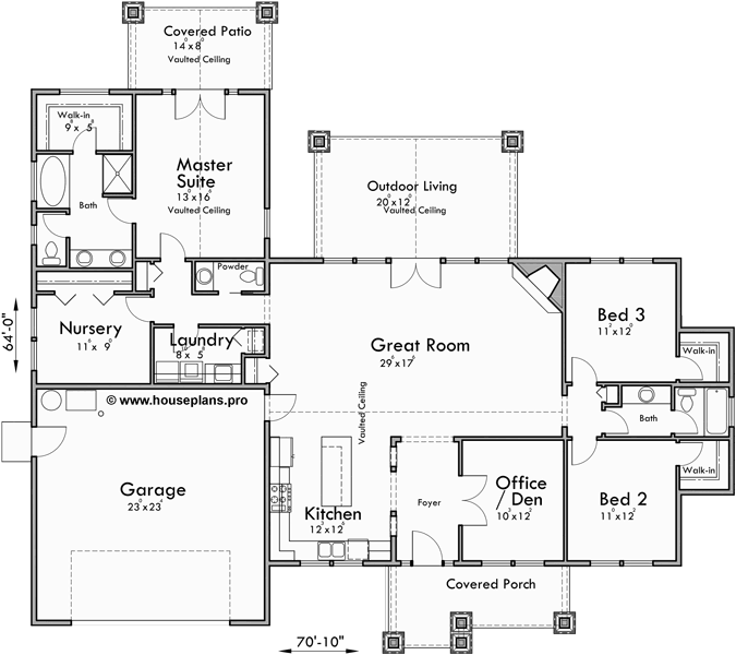 Luxury 4 Bedroom House Plans Single Story Luxury Bedrooms Ideas