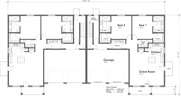 Senior Living With Caretaker Studio D-685