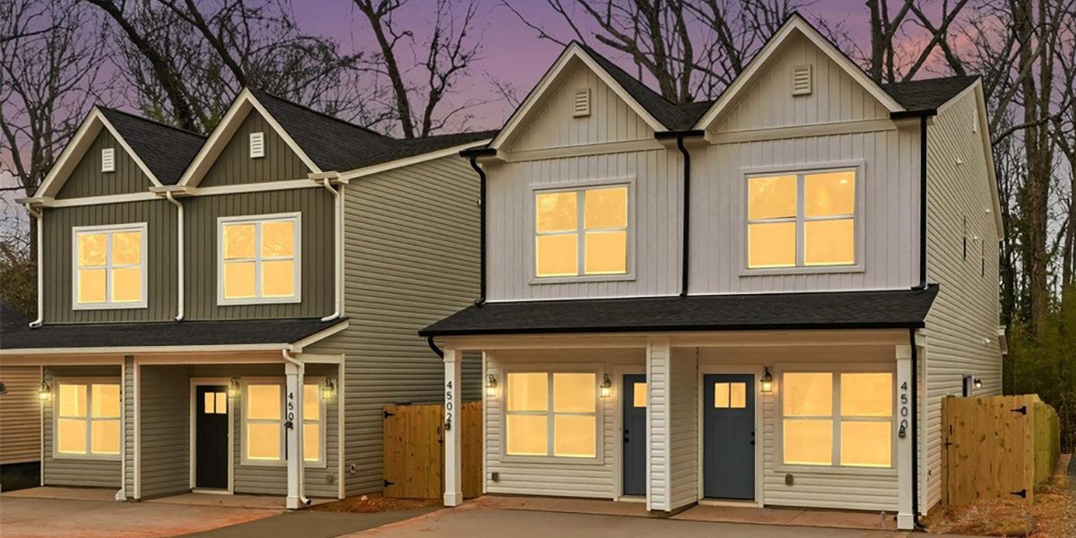 D-765 12ft-6in wide NARROW town house plan 3 bedroom 1208 Sq. Ft.